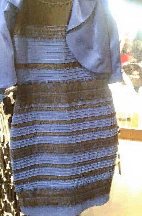 What color is the dress ?